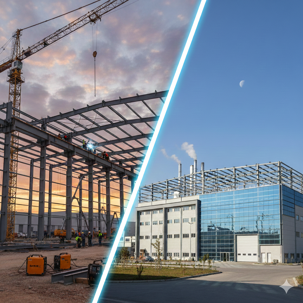 Çelik Konstrüksiyon ve Endüstriyel Yapılar